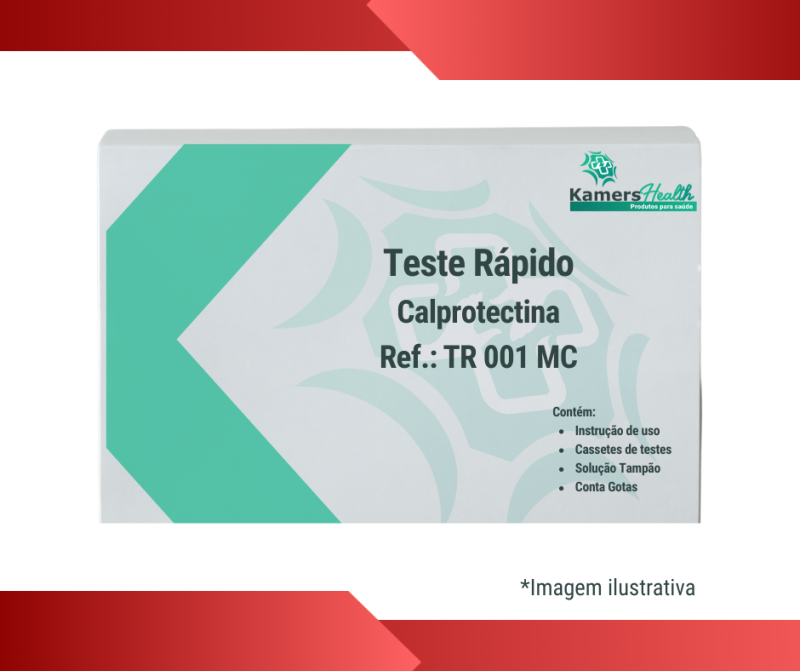Teste Rápido Calprotectina (Fezes-Cassete)