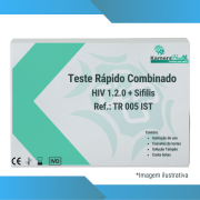 Teste Rápido Duo de HIV 1.2.O + Sífilis (WB/S/P-Cassete)