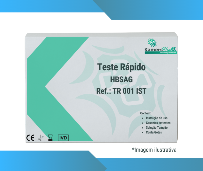 Teste Rápido de Hepatite B (HBsAg) (WB/S/P-Cassete)