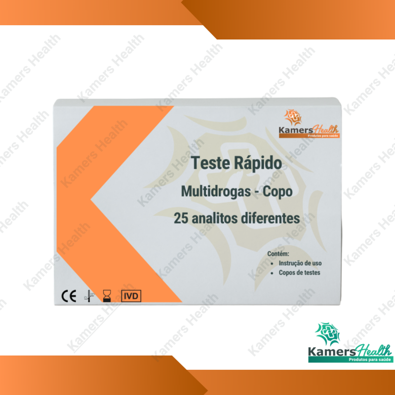 Teste Rápido Multidrogas (Copo/Urina)