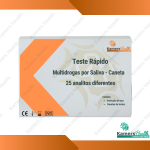 Teste Rápido Multidrogas por Saliva (Midstream/Caneta)