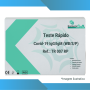Teste Rápido COVID 19 IgG/IgM (WB/S/P-Cassete)
