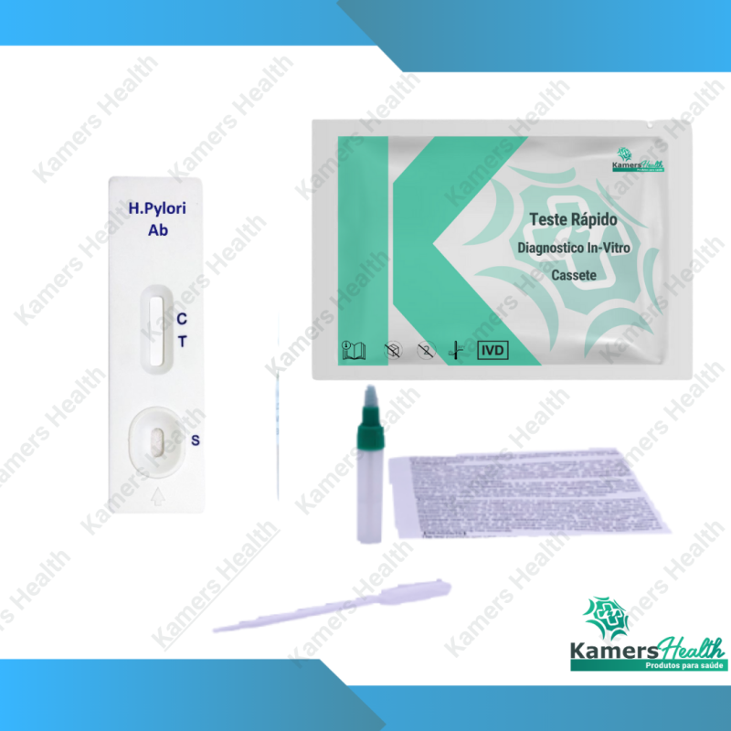 Teste Rápido H. Pylori Ag. (Fezes-Cassete)