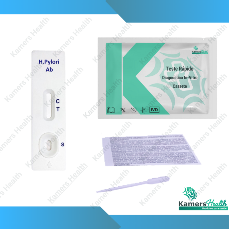 Teste Rápido H. Pylori IgG (WB/S/P-Cassete)