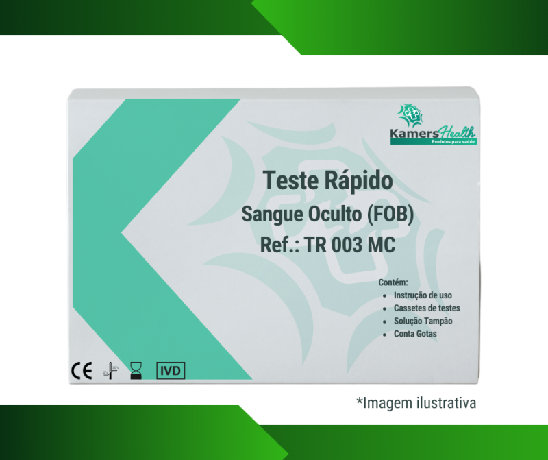 Teste Rápido Sangue Oculto (Fezes-Cassete)