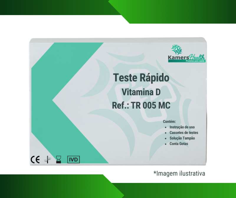 Teste Rápido Vitamina D (WB/S/P-Cassete)