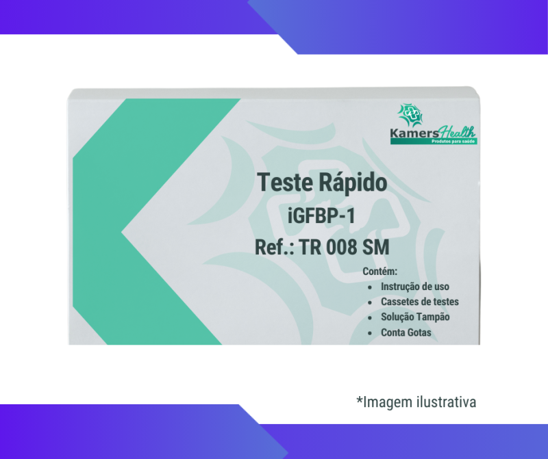 Teste Rápido iGFBP-1 (Proteína 1) (Secreção-Tira)