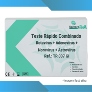 Teste Rápido Combo Rotavírus, Adenovírus, Norovírus e Astrovírus (Fezes-Copo)