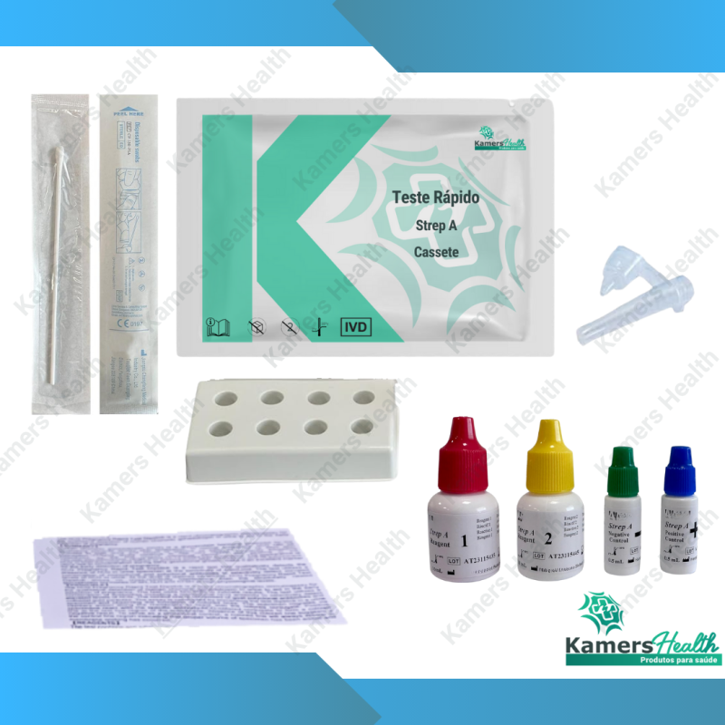 Teste Rápido Strep A (Swab-Cassete)