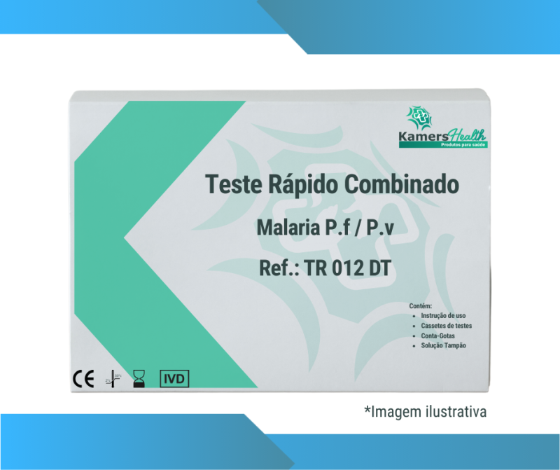Teste Rápido Malária P.f / P.v (WB/S/P-Cassete)