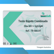 Teste Rápido Zika NS1 + IgG/IgM (WB/S/P-Cassete)