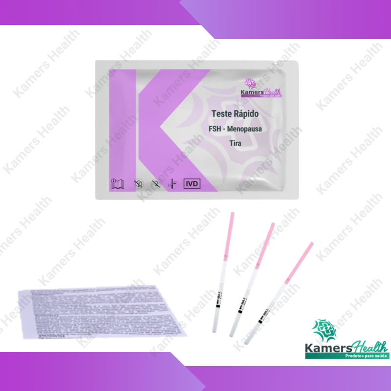 Autoteste de FSH-Menopausa (Urina-Tira)