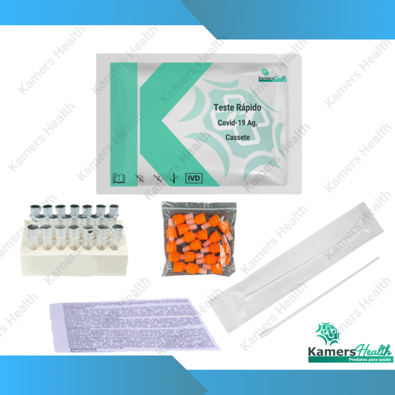 Teste Rápido COVID 19 Ag. (Swab-Cassete)