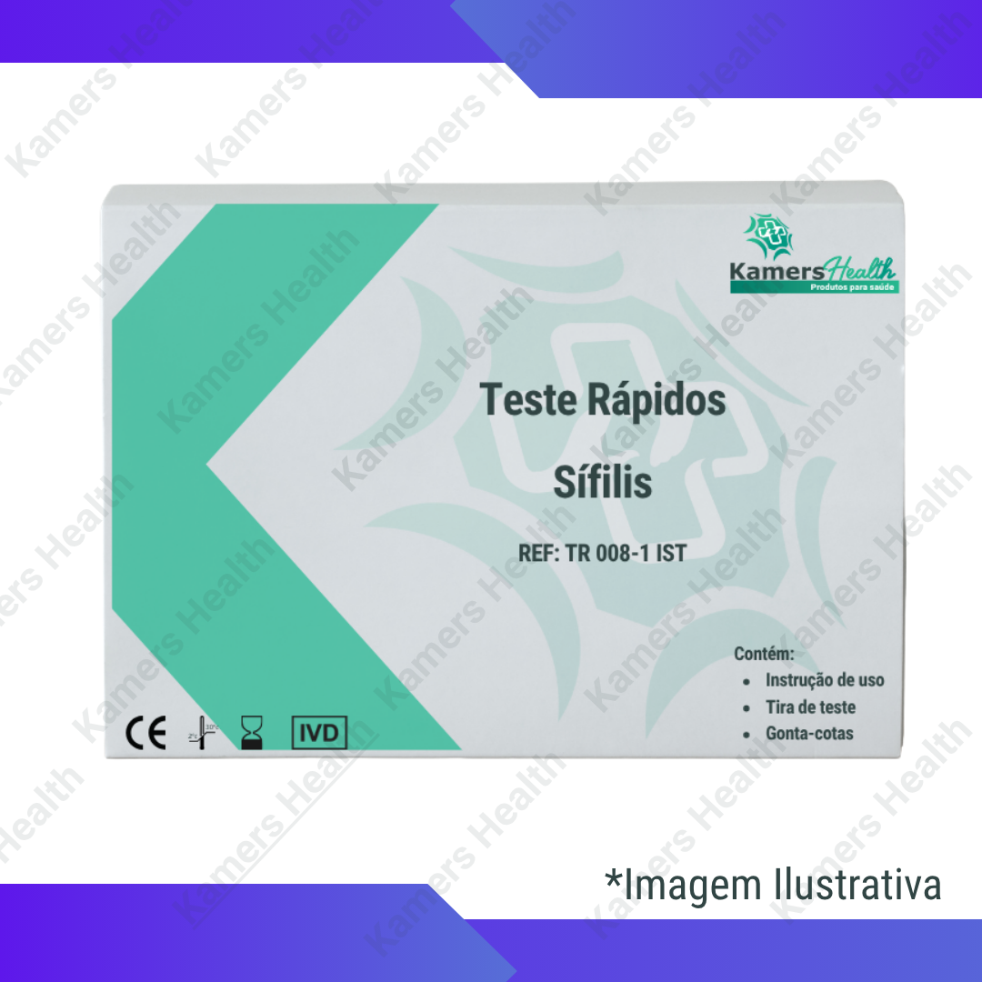 Teste Rápido de Sífilis em tira (WB/S/P)