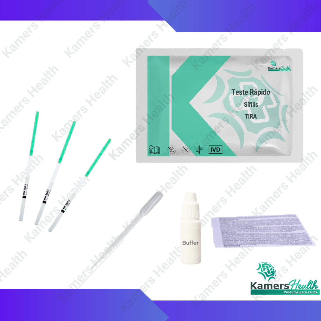 Teste Rápido de Sífilis em tira (WB/S/P)